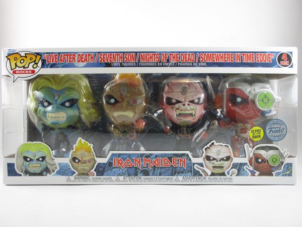 Funko POP! ROCKS IRON MAIDEN アイアンメイデン 4体