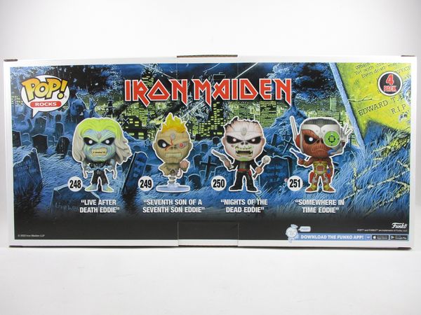 Funko POP! ROCKS IRON MAIDEN アイアンメイデン 4体