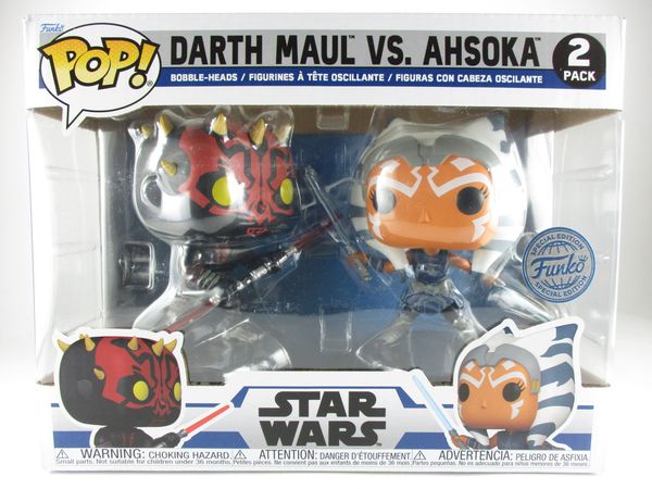 ダースモールVSアソーカ・タノ [スターウォーズ(STAR WARS)] FUNKO(ファンコ) POP! 2PACK
