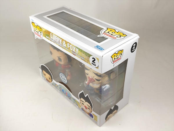 箱傷】 ルフィ＆フォクシー [ONE PIECE(ワンピース)] FUNKO(ファンコ