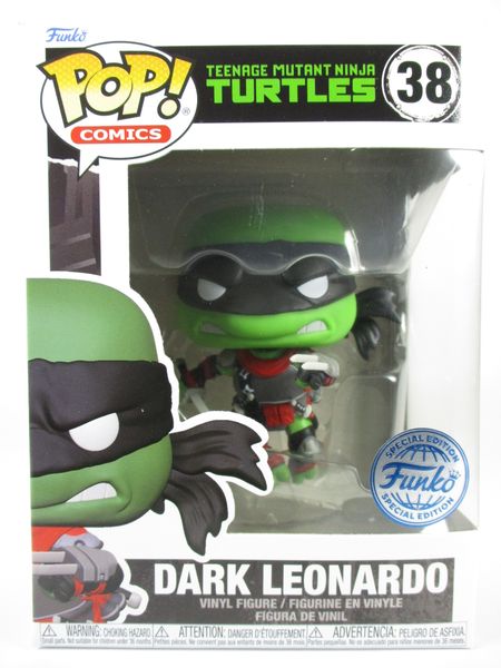 FUNKO - 【新品未開封】ファンコ　ポップ　タートルズ　ダーク　レオナルド 箱傷】 ダーク・レオナルド [ミュータントタートルズ:ラスト