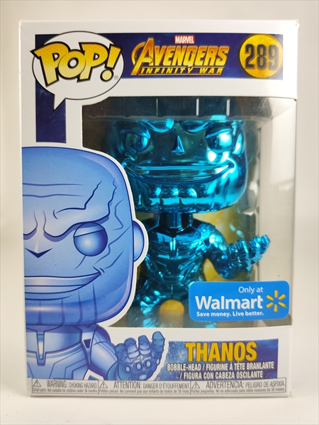 箱傷】 サノス ブルークロム Walmart限定 [Avengers