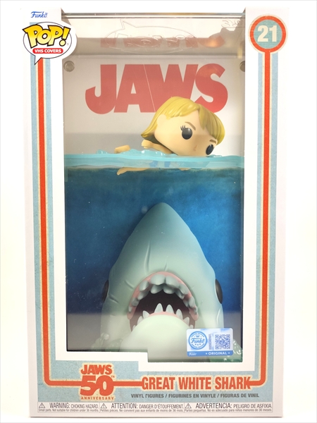 FUNKO POP! ジョーズ　グレートホワイトシャーク　50周年版 Amazon.com: Funko Pop! Movies: Jaws - Great White Shark