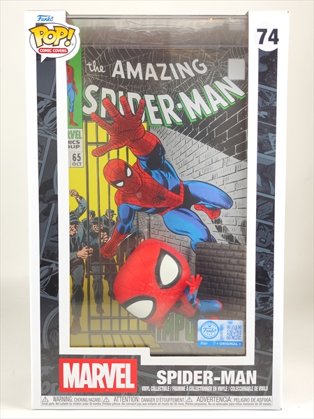 箱傷】 スパイダーマン コミックカバー [MARVEL] FUNKO(ファンコ) POP