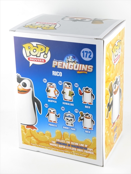 リコ 15年nycc限定1000体 ザ ペンギンズ From マダガスカル Funko Pop ファンコ