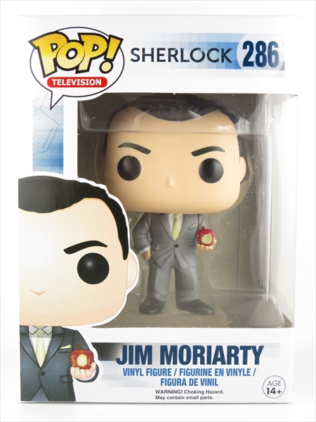 箱傷 ジム モリアーティ シャーロック Sherlock Funko ファンコ Pop Television 286