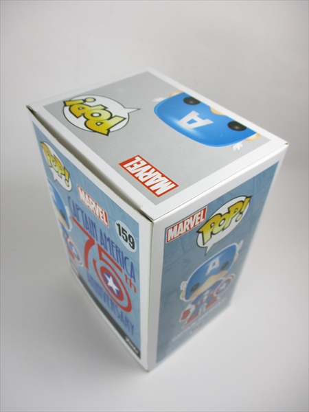箱傷 キャプテンアメリカ 75thフォトンシールド Marvel Funko ファンコ Pop 159