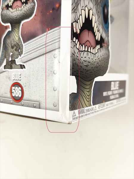 箱傷】 ブルー [ジュラシック・ワールド炎の王国] FUNKO(ファンコ) POP