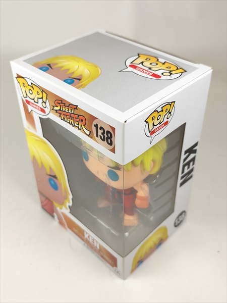 箱傷】 ケン [ストリートファイター] FUNKO(ファンコ) POP! GAMES 138