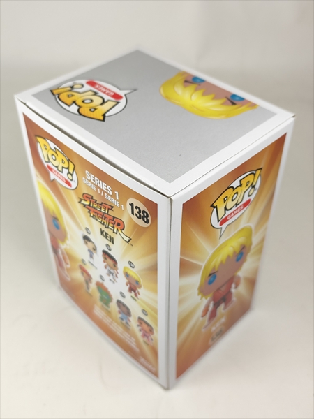 箱傷】 ケン [ストリートファイター] FUNKO(ファンコ) POP! GAMES 138