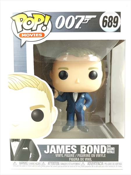 箱傷】 ジェームズ・ボンド [007カジノロワイヤル] FUNKO(ファンコ