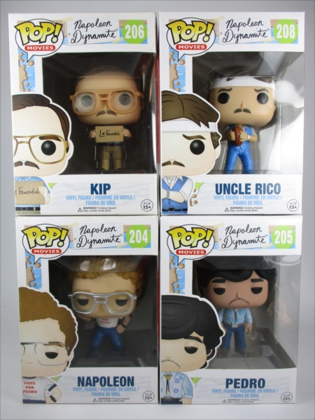 Napolean Dynamite ナポレオン・ダイナマイト フィギュアセット Napolean Dynamite ナポレオン・ダイナマイト フィギュアセット