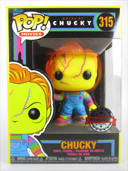 FUNKO POP! チャイルドプレイ チャッキー ブラックライト限定版 2025年