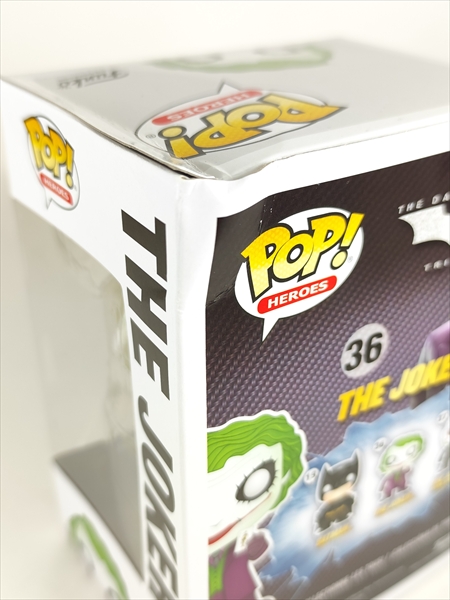 箱傷】 ジョーカー [ダークナイト] FUNKO(ファンコ) POP! HEROES 36