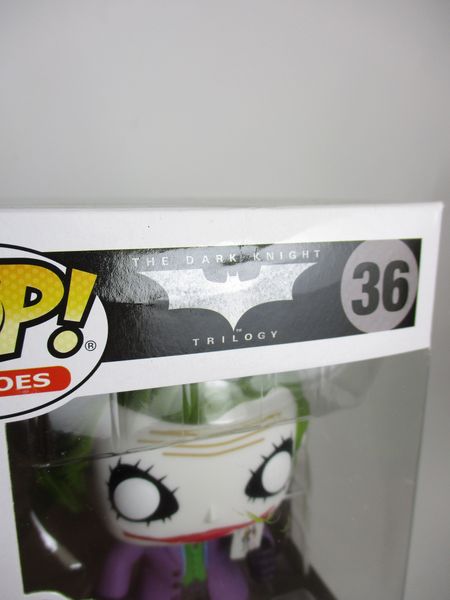 箱傷】 ジョーカー [ダークナイト] FUNKO(ファンコ) POP! HEROES 36