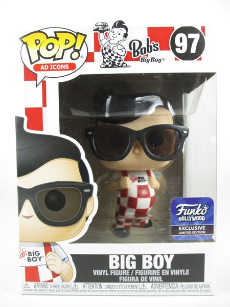 ビックボーイ！FUNKO POP！未使用品 Amazon.co.jp: FUNKO POP! AD ICONS: Bob's Big Boy - Bob (New