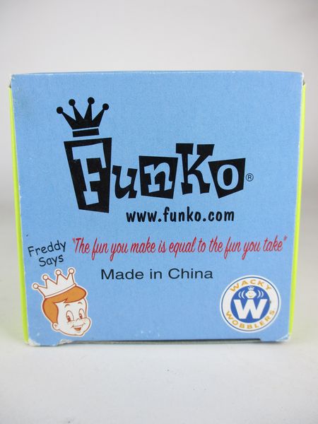 箱傷】 フレディ君 ピース黒Tシャツ FUNKO(ファンコ) Wacky Wobbler