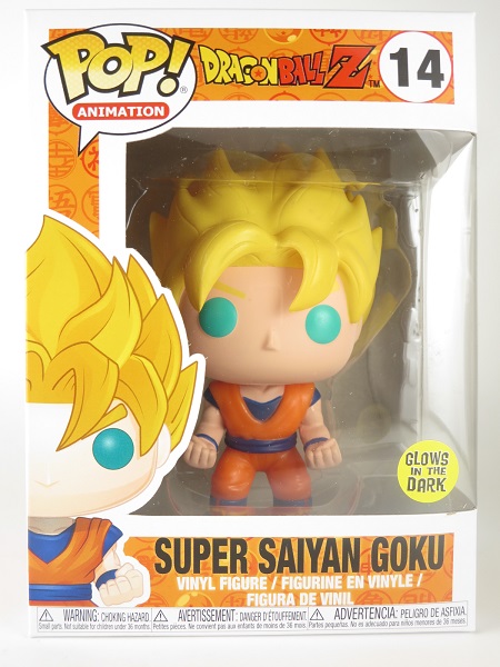 箱傷 スーパーサイヤ人 孫悟空 蓄光版 ドラゴンボールz Funko ファンコ Pop Animation 14