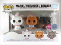 マリー/トゥルーズ/ベルリオーズ　フロッキー版 [ディズニー100th] FUNKO(ファンコ) POP! 3PACK