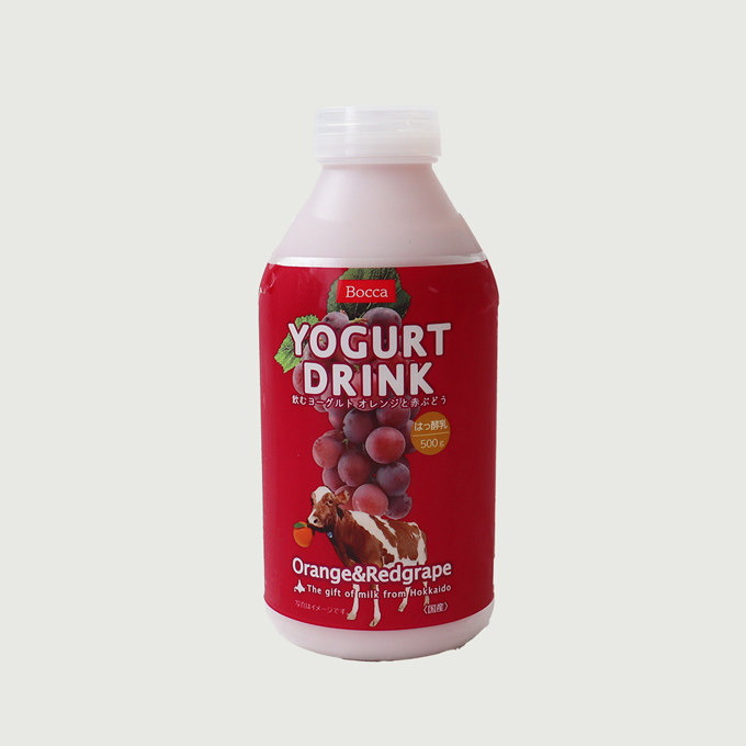 飲むヨーグルトオレンジと赤ぶどう500g