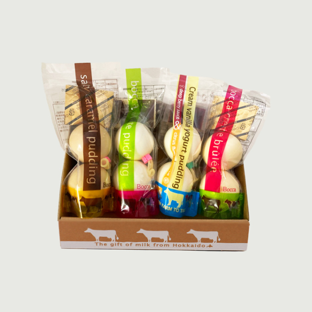 2個入プリン4本セット（バニラver