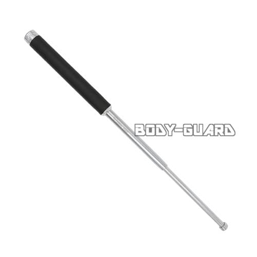 ホワイトウルフ　スチール警棒　21合皮　シルバー