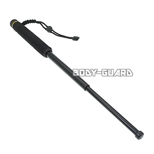 FX1　紐巻グリップ警棒　21　ブラック