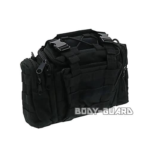 タクティカル　3WAY　ミリタリーバッグ　ブラック