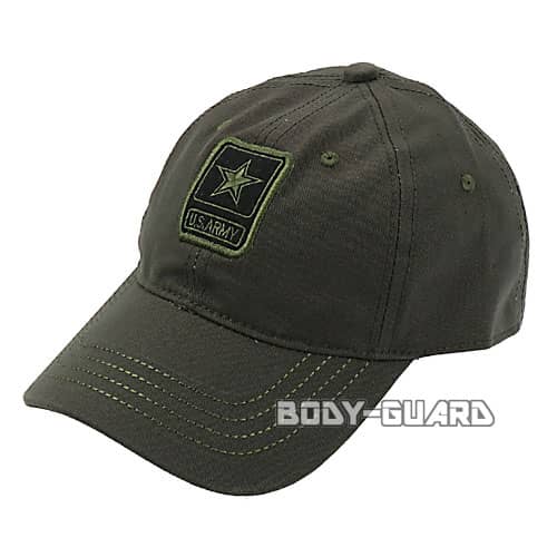 ミリタリーキャップ　U.S.ARMY　カーキ