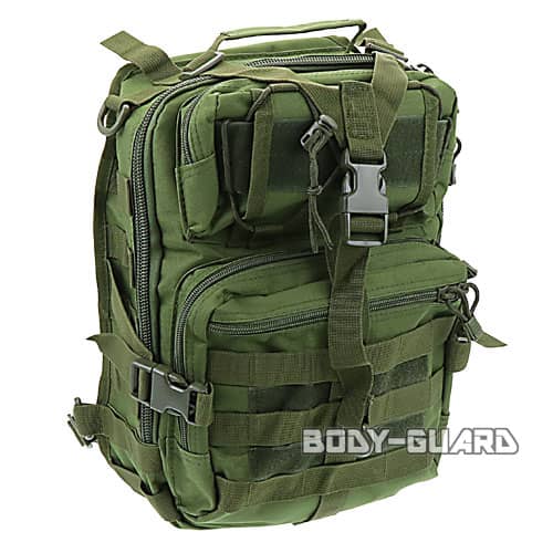 タクティカルボディーバッグ　カーキ