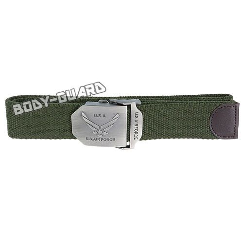 U.S. AIR FORCEベルト　カーキ