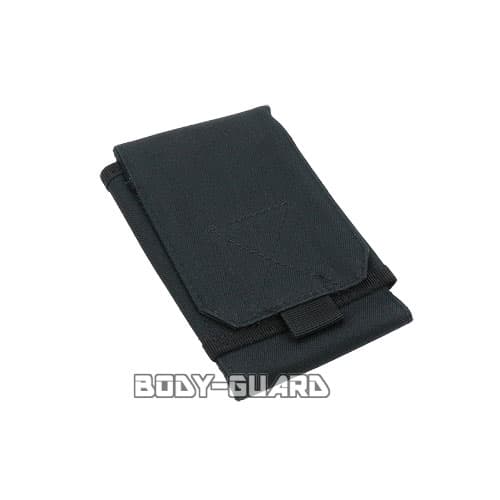 スマホケース　ベルト通し付き　ビッグ　ブラック