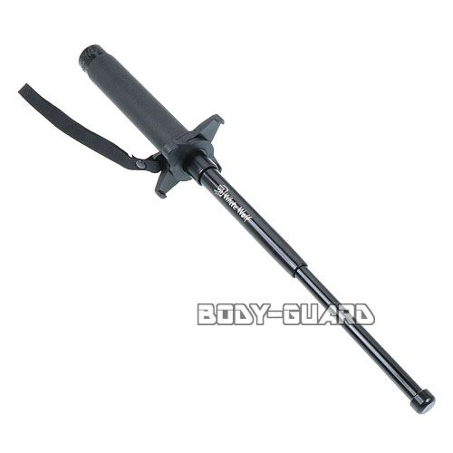 ホワイトウルフスチール警棒　16　鍔付