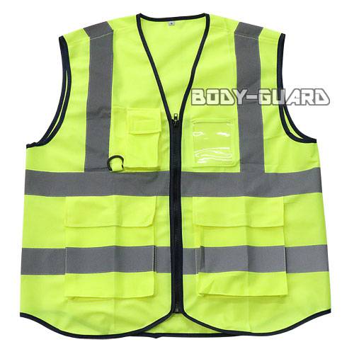 パトロール　安全ベスト　イエロー【ゆうパケット送料無料】