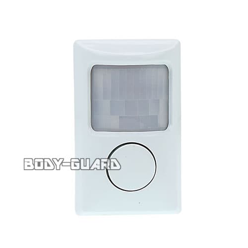 赤外線センサーアラーム　WARNING　ホワイト