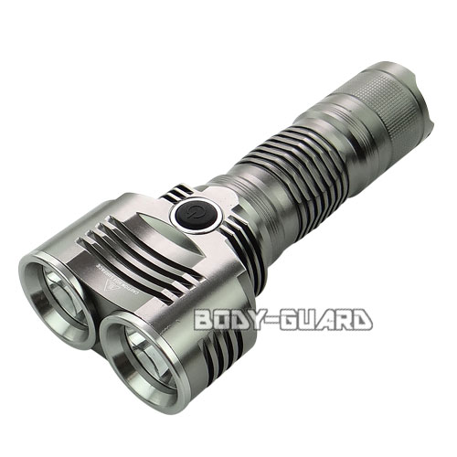 2灯式ライト　1800ルーメン　ダークグレー