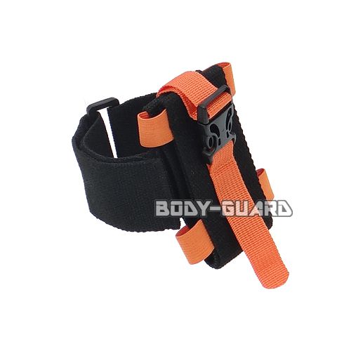 ランニング　スマホ用アームバンド　オレンジ【ゆうパケット送料無料】