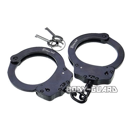 高強度手錠　ダブルロック (ブラック)