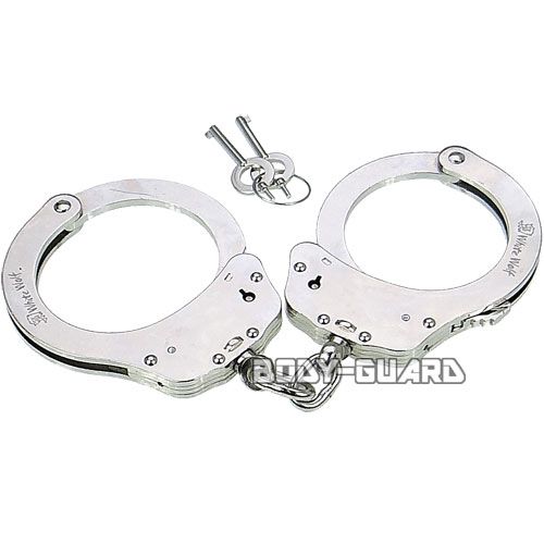 高強度手錠　ダブルロック 　Lサイズ (シルバー)