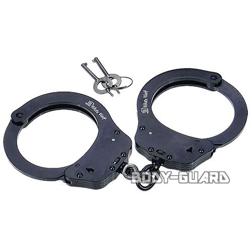 高強度手錠　ダブルロック 　Lサイズ (ブラック)