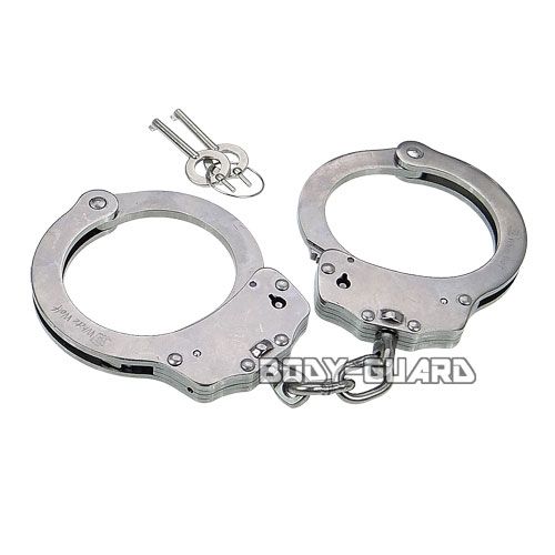 高強度手錠　ダブルロック (シルバー)