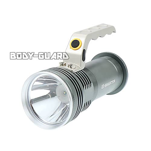 E-SMARTER　LEDサーチライト　ハイパワー　シルバー