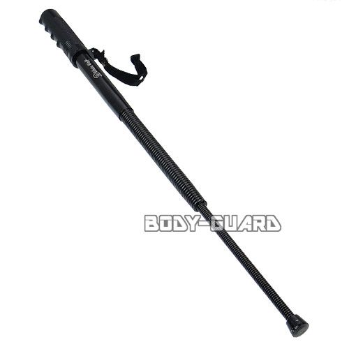 スプリング警棒　ブラック