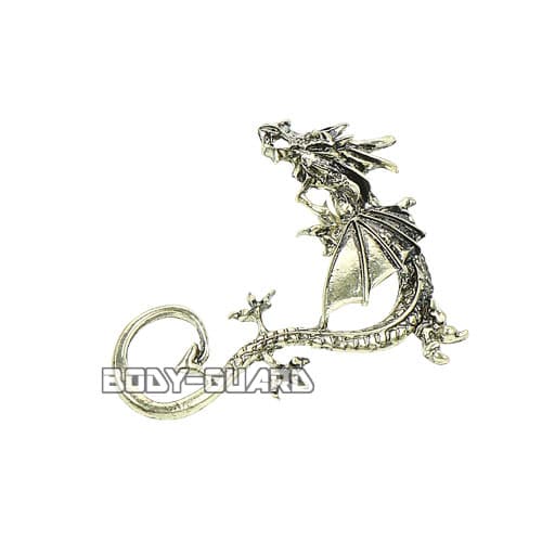 イヤーカフ　ドラゴン　ゴールド