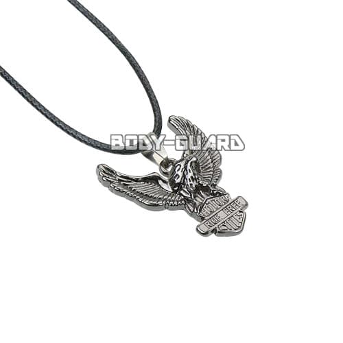 イーグル　ネックレス　ブラック【ゆうパケット送料無料】