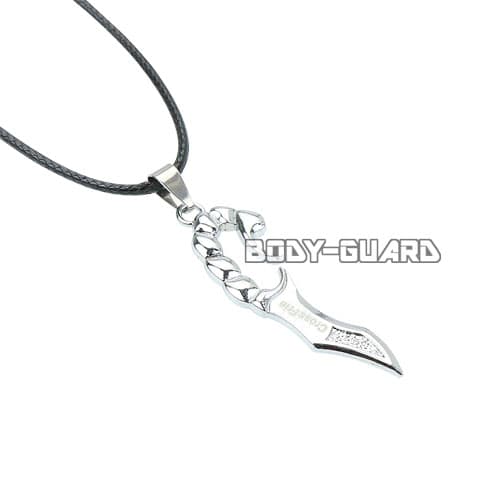 スコルピオン　テイル　ネックレス　シルバー【ゆうパケット送料無料】