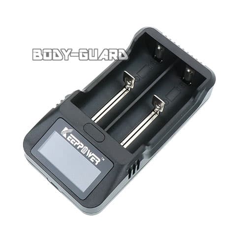 KeepPower　充電器　ダブル　ブラック