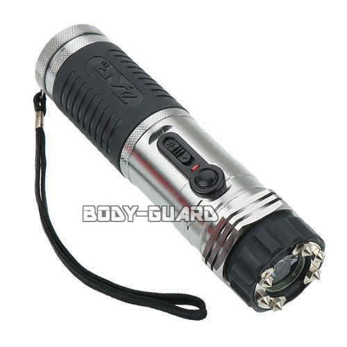 【ZAP】　L　フラッシュライト付スタンガン　100万ボルト　（充電式）