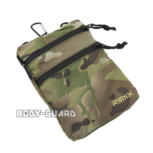 RIMIX　ウエスト　ミニポーチ　カモフラージュ