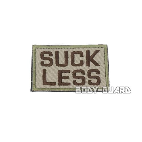 SUCKLESS　ワッペン　ベージュ【ゆうパケット送料無料】